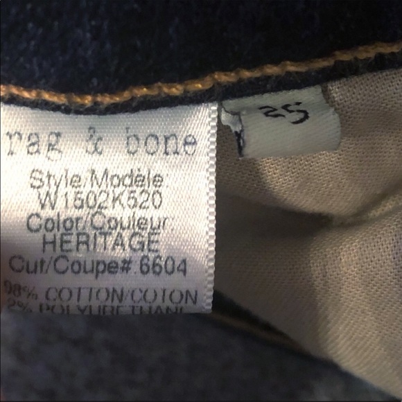 🔥 Rag & Bone Heritage Skinny Distressed Jeans 🔥 - Picture 7 of 7